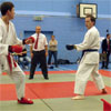 Rob Barrett Karate Kumite Competition